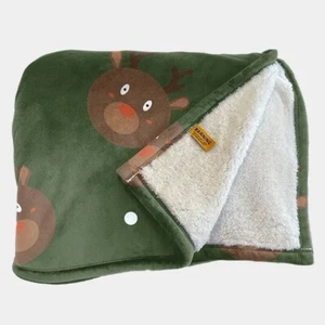 Big Blanket Co Limited Holiday Edition Rudolf Blanket - Picture 1 of 3