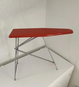 Vintage Antique Old Metal Childs Folding Ironing Board 26"long Red Gray - Picture 1 of 7