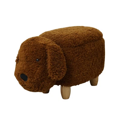 SVITA Tierhocker Stauraum Kinderhocker Sitzhocker Kinderzimmer Sitzbox Pudel - Bild 1 von 4