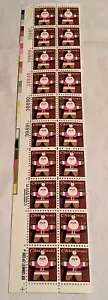 20er Block USPS 15 Cent Weihnachtsausgabe Briefmarken Weihnachtsmann s1800 postfrisch 1979 - Bild 1 von 8
