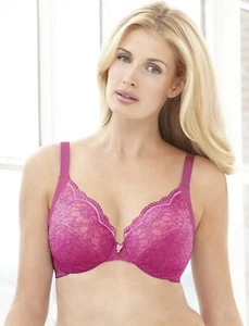 Glamorise Elegance Lace Underwire Bra - 38B to 46B - Bild 1 von 6