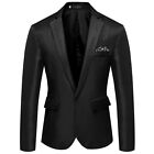 Professional Men's Slim Fit Business Suit Blazer Wedding Party Office Jacket