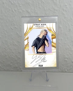 Felix Stray Kids Trading Card Autograph Fanart Signature Auto Limited - Picture 1 of 1