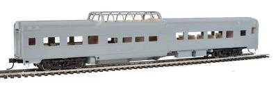Walthers 910-30400 85' Budd Dome Coach RTR Undecorated Passenger Car HO Scale - Image 1 of 4
