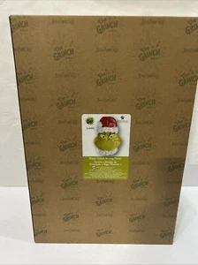 Jim Shore Christmas Collection Grinchy Grinch Ceramic Cookie Serving Platter - Picture 1 of 5