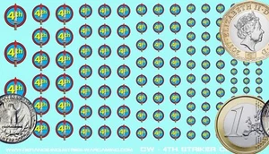 Clan Wolf - 4th Striker Cluster - Waterslide Decals for Battletech - Picture 1 of 1