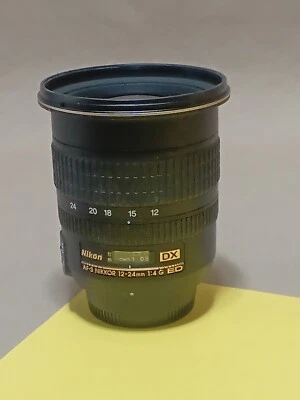 NIKON lens AF-S DX Z0OM-NIKKOR ED 12-24mm f/G IF - Image 1 of 4