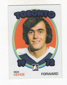 2009-10 IN THE GAME 1972 THE YEAR IN HOCKEY RICK KEHOE TORONTO MAPLE LEAFS #21 - Picture 1 of 6