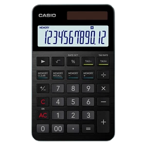 CASIO Premium Calculator Large-Type S100NB-BK Black Flagship Model Japan-made - Picture 1 of 5