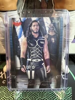 2021 Topps WWE Undisputed - Blue #17 Mustafa Ali /25 - Image 1 of 2