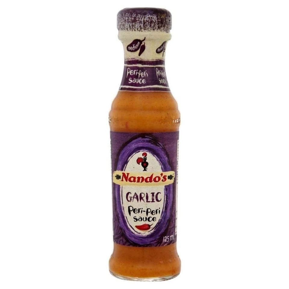 Nandos Garlic Peri Peri Sauce Medium 125ML (Pack of 2) - Image 1 of 1