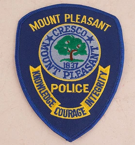 Parche de policía Mount Pleasant Cresco 1836 Knowledge Courage Carolina del Sur (WD1) - Imagen 1 de 3