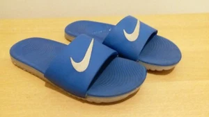 Nike Youths blue Slider Sandals Size uk 5.5 - Picture 1 of 4