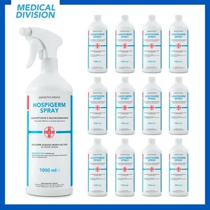 12 Disinfettante Spray ad azione rapida per superfici e riuniti 1 lt HOSPIGERM - Foto 1 di 8
