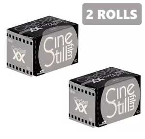 2 pellicole cinematografiche Cinestill BwXX Double-X B&W bianco e nero 35 mm 36exp - Foto 1 di 6
