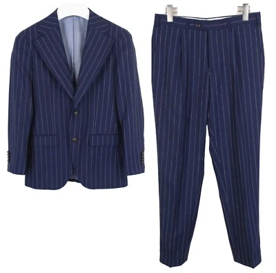 SUITSUPPLY La Spalla / Brescia Suit Men's UK 32 / uk 36 Wool 2 Piece Blue - Image 1 of 4