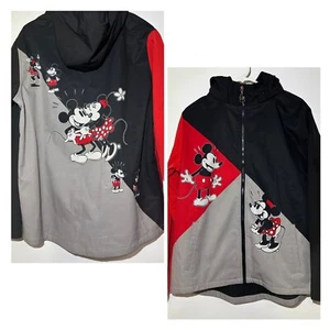 Disney The Bradford Exchange Mickey And Minnie Mouse Full Zip Jacket Size Large - Picture 1 of 11