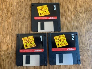 ATARI 2600 ACTION PACK FOR WINDOWS GAME PC 3.5" FLOPPY DISK(S) NEAR MINT TESTED - Picture 1 of 2