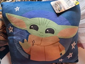 Squishy Pillow Star Wars Baby Yota 12x12 New - Picture 1 of 1