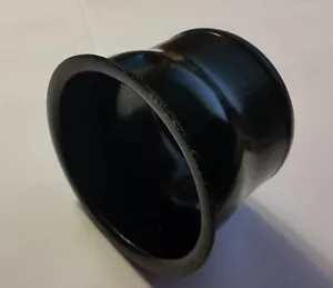 76mm (3.00") Black Alloy Ram Pipe Air Inlet Intake Funnel Duct - Bild 1 von 2