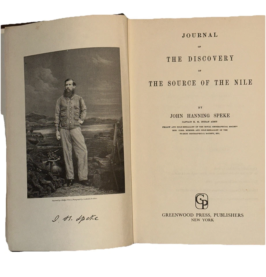 1969 JOURNAL OF THE DISCOVERY OF THE SOURCE OF THE NILE BY SPEKE IN SLIPCASE - Image 1 of 4