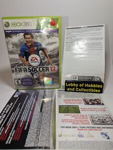 FIFA Soccer 13 (Microsoft Xbox 360, 2012) CIB Complete Tested