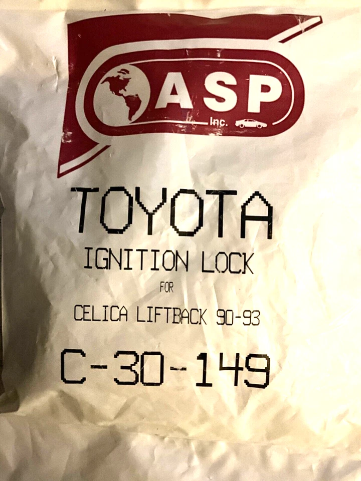 Nuevo bloqueo de encendido ASP C-30-149 C30149 Toyota Celica Liftback 1990 1991 1992 93 Foto 1 de 4