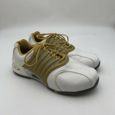 Туфли мужские Hi-Tec размер 11,5 V-Lite Typhoon II мягкие шипы белые/золотистые - Изображение 1 из 4