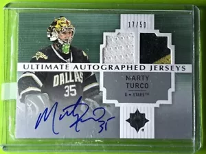 2007-08 NHL-Upper Deck-Marty türkisch-ultimative signierte Trikots - #17/50 - Bild 1 von 2