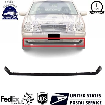 New Front Lower Valance Primed For 1996-1999 Mercedes Benz E- Class Sedan/Wagon Foto 1 de 4