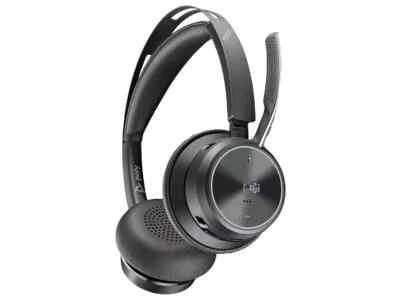Ends 11/24 11AM PST Poly Voyager Focus 2M Microsoft Teams Certified USBA Headset - Image 1 of 4