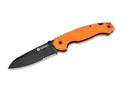 Donges Professional Rescue Emergency Knife 4.57" D2 Blade G10 Serrated - 01DG005 - Image 1 of 4