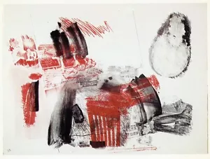 Robert Rauschenberg vintage 1967 "Booster Study" Gemini G.E.L. - Picture 1 of 2