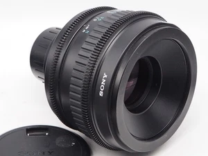 Sony SCL-P50T20 50mm T2 2/50 Super 35 Lens Arriflex 35mm PL Arri mount - Picture 1 of 12