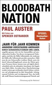 Paul Auster Spe Bloodbath Nation: Mit Fotos von Spencer O (Hardback) (UK IMPORT) - Picture 1 of 3