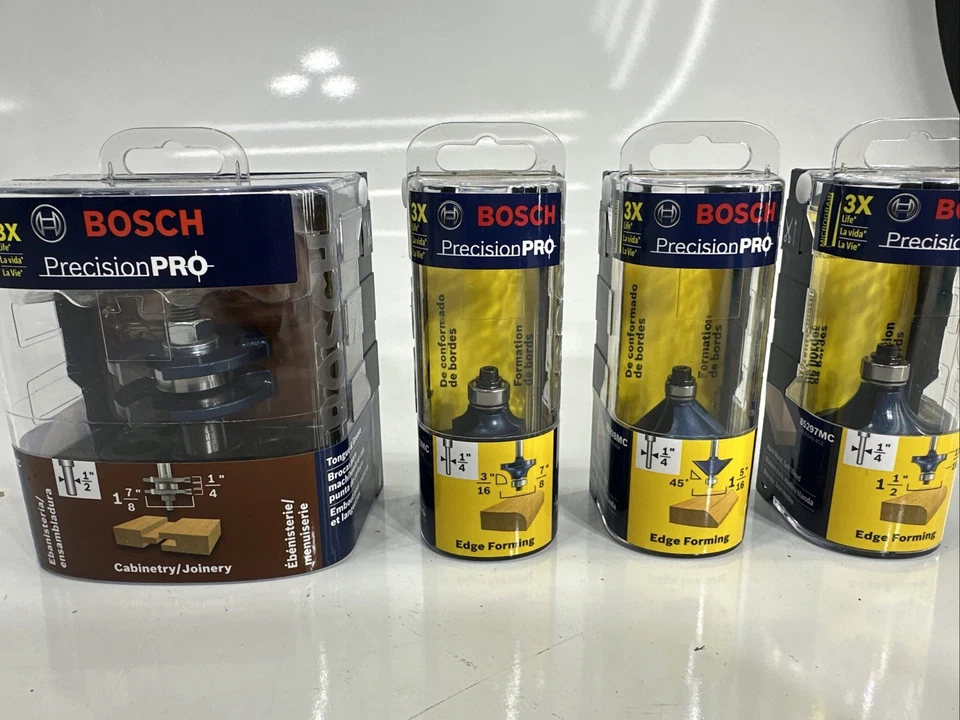 Bosch 84624MC Tongue & Groove Router Bit Cabinetry Joinery Ship