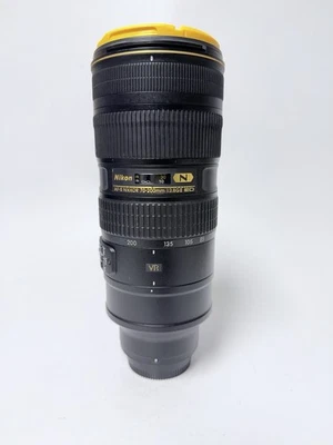 Nikon AF-S 70-200mm f/2.8G ED VR II Lens- VG Condition W/Caps. US Serial# - Image 1 of 4