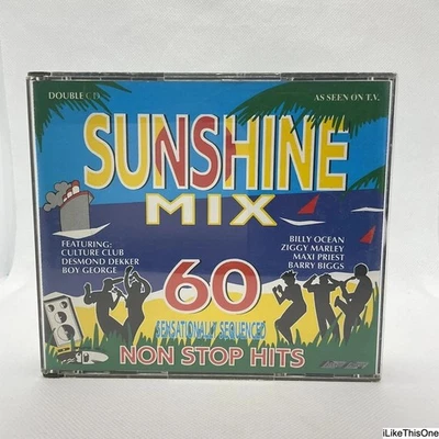 Various – The Sunshine Mix (60 Sensationally Sequenced Non Stop Hits) (2-Disc CD - Image 1 of 4