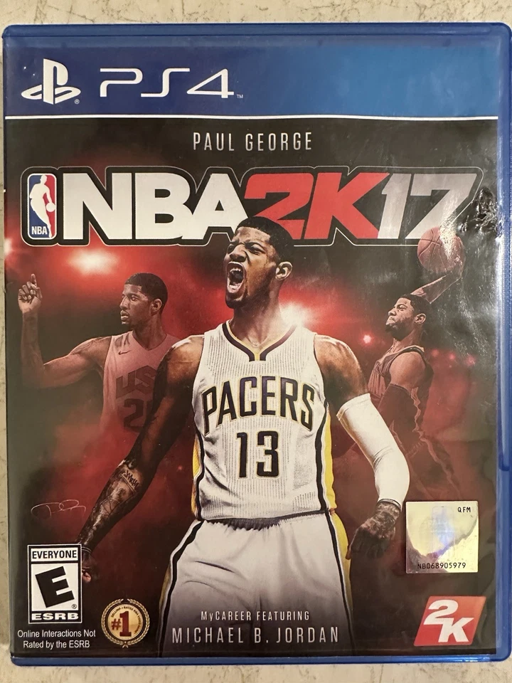 NBA 2K17 PlayStation 4 PS4 Videojuego Completo Paul George Cubierta Baloncesto E Foto 1 de 1