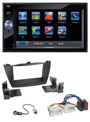Blaupunkt SD Bluetooth 2DIN MP3 USB AUX Autoradio für Hyundai Tucson 2010-2015 - Bild 1 von 4