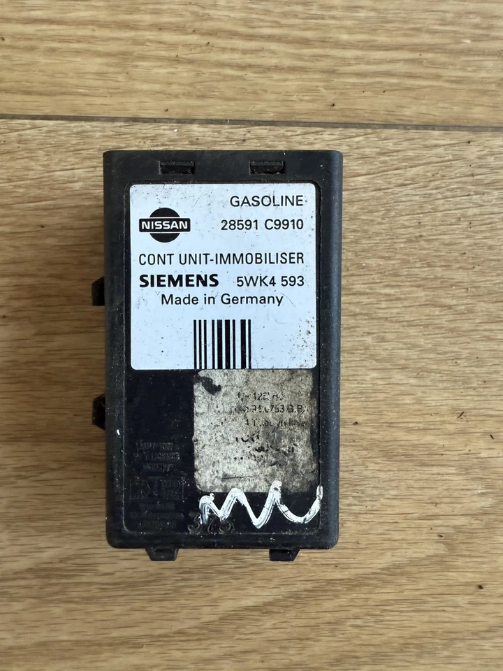 Módulo de control inmovilizador Nissan Almera N15 Primera P12 unidad relé OEM Foto 1 de 2