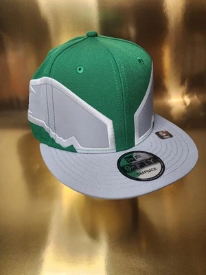 Chapéu ajustável Philadelphia Eagles New Era 9FIFTY pacote capacete Throwback Snapback - Imagem 1 de 4