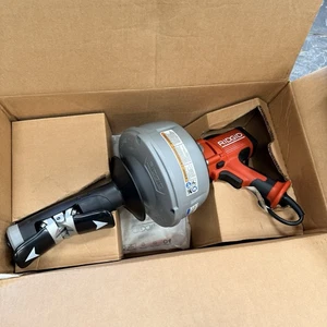 RIDGID K-45AF-5 Drain Cleaning Autofeed Snake Auger Machine w/ 25' Cable - Picture 1 of 4