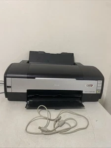 Epson Stylus Photo 1400 Wide-Format Color Inkjet for Parts, Powers On AS IS - Picture 1 of 11