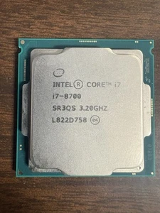 Intel Core i7- 8700 @ 3.20Ghz - Afbeelding 1 van 2