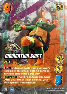 UniVersus Momentum Shift TMNT01 21/186 UR Ultra Raro TMNT - Imagen 1 de 1