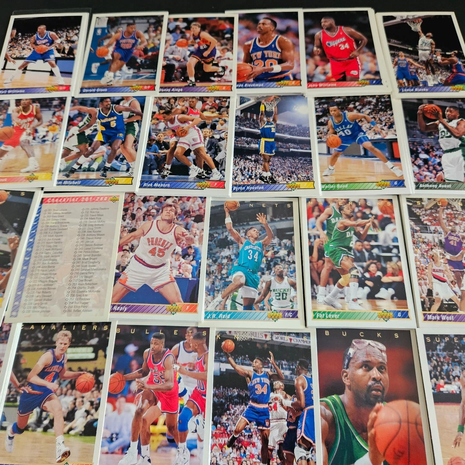 1992-93 UPPER DECK BASKETBALL YOU PICK SEE SCANS 294-495 ROOKIE, STARS MINT - Image 1 of 1