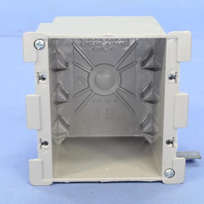 Pass & Seymour Slater 2 velocidades antiguo trabajo remodelación caja eléctrica rápido/clic S232W Foto 1 de 4