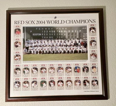 2004 Hats Off To The Red Sox World Champs Eagle-Tribune Publishing Commemorative - Image 1 of 3