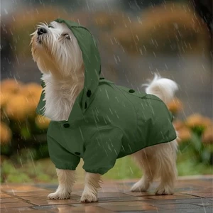 Regenmantel Regenjacke für Hunde - Regenmantel Hund wasserdicht - Hundemantel - Bild 1 von 6